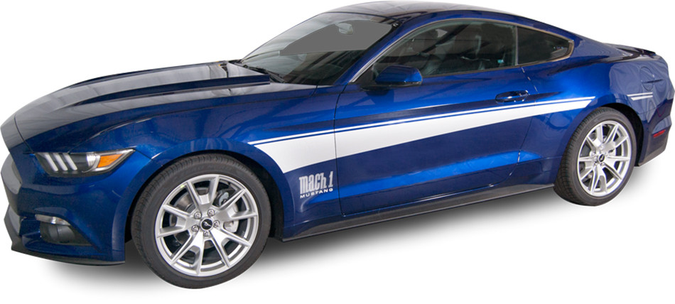 2016 Mustang Mach 1 >> 2015 2016 Ford Mustang Mach 1 Body Side Vinyl Stripe Kit 2016 Mustang Mach 1 >> 2015 2016 Ford Mustang Mach 1 Body Side Vinyl Stripe Kit