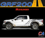 2009-2014 Ford F-150 Mudslinger Vinyl Stripe Kit (M-GRF200)