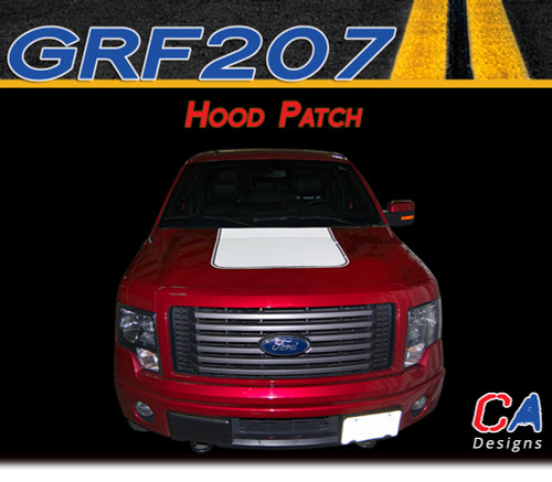 2009-2014 Ford F-150 Hood Patch Vinyl Stripe Kit (M-GRF207)