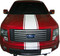 2009-2014 Ford F-150 Center Racer Vinyl Stripe Kit (M-GRF208)