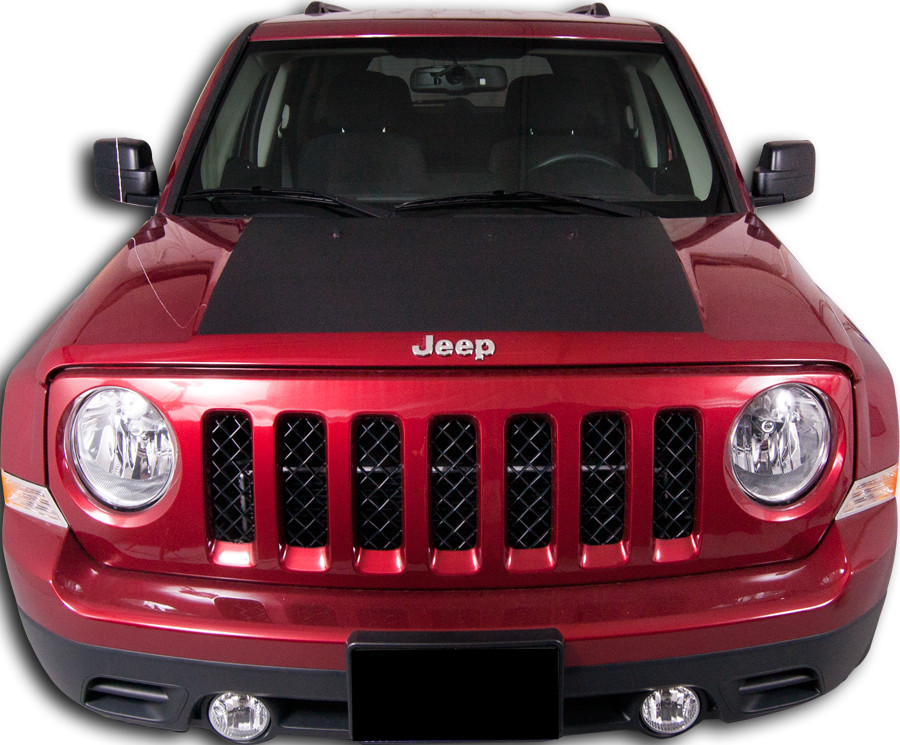 2007 2015 Jeep Patriot Center Hood Vinyl Stripe Kit