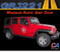 2007-2018 Jeep Wrangler Rustic Army Door Vinyl Graphic Stripe Package (M-GRJ221)