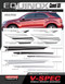 CHEVY EQUINOX COMET KIT : Chrome Vehicle Emblem Badging and Vinyl Accent Kit for 2010-2015 Chevy Equinox by Universal Products, Inc. (M-VS203)