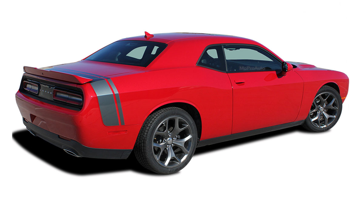 2015 2016 2017 Dodge Challenger Hood to Fender Side Stripes Decals bee Rally