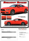 2015 2016 2017 2018 2019 2020 2021 2022 BREAKOUT ROCKER : Ford Mustang Rocker Panel Stripes Vinyl Graphic Decals * Detailed Description