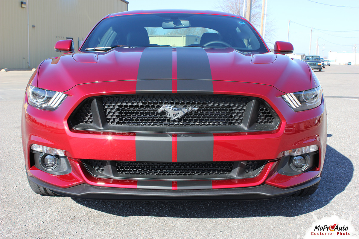 2005-2009 Ford Mustang SV-6 Racing & Rally Stripes | Vinyl Decal Graphics Kit P 70