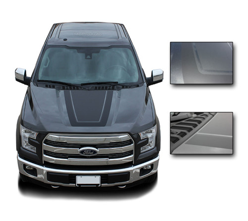 Ford F-150 "Tremor FX Appearance Package Style" Hood Vinyl Graphics and Decals Kit! Ready to install for your F-150 Ford Truck for 2009 2010 2011 2012 2013 2014 and 2015 2016 2017 2018 2019 2020 Models. Professional "OEM Style" and Design! For Automotive Restylers and Dealers! 