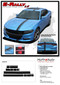 2015-2023 E-RALLY : Euro Style Vinyl Graphics Decal Stripe Kit for Dodge Charger (M-PDS3599) - DETAILS