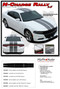 2015-2023 N-CHARGE RALLY - Racing Stripe Rally Style Vinyl Graphics Decal Stripe Kit for Dodge Charger (M-PDS3592-97) - Details
