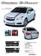 E-RALLY : Chevy Cruze Euro Racing Stripes 2011 2012 2013 2014 Vinyl Graphics and Decals (M-PDS-1681-1718) - Details