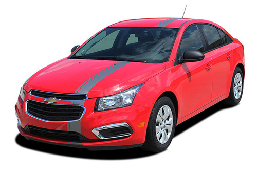 E-RALLY 15 : Chevy Cruze Euro Racing Stripes 2015 Vinyl Graphics and Decals (M-PDS3638-39)