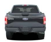 REAPER TAILGATE Solid Color : Ford F-150 Tailgate Blackout Vinyl Graphic Decal Stripe Kit for 2015 2016 2017 Models (M-PDS3976)