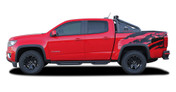 ANTERO : 2015 2016 2017 2018 2019 2020 2021 2022 Chevy Colorado Rear Truck Bed Accent Vinyl Graphic Package Decal Stripe Kit (M-PDS-4151)