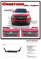 CRESTONE : 2015 2016 2017 2018 2019  2020 2021 2022 Chevy Colorado Front Grill Accent Vinyl Graphic Package Decal Stripe Kit - Details