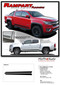 RAMPART : 2015 2016 2017 2018 2019  2020 2021 2022 Chevy Colorado Lower Rocker Panel Accent Vinyl Graphic Package Factory OEM Style Decal Stripe Kit - Details