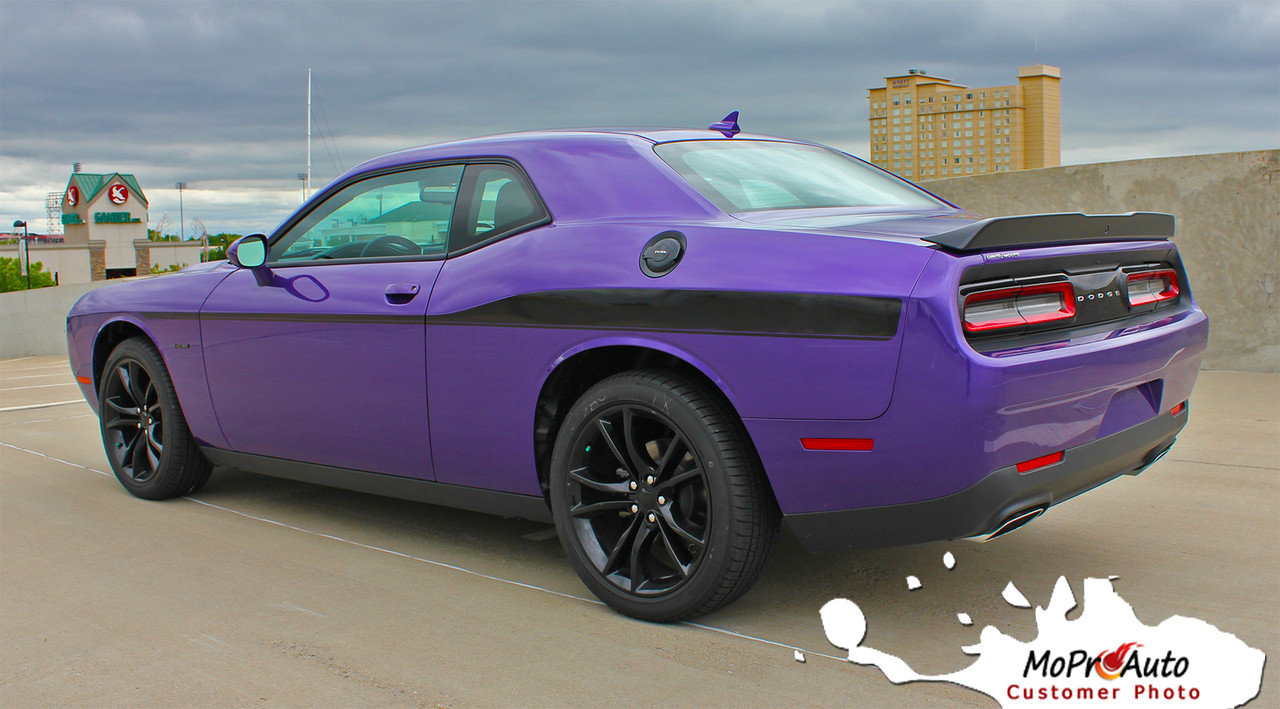 Dodge Challenger Door Stripes Roadline Redline Side Body Decals