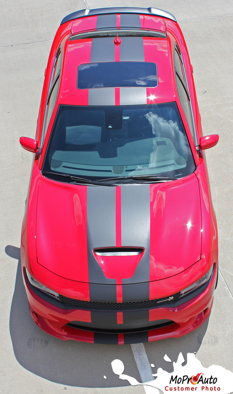 N Charge Rally Scat Pack Dodge Charger Racing Stripes R
