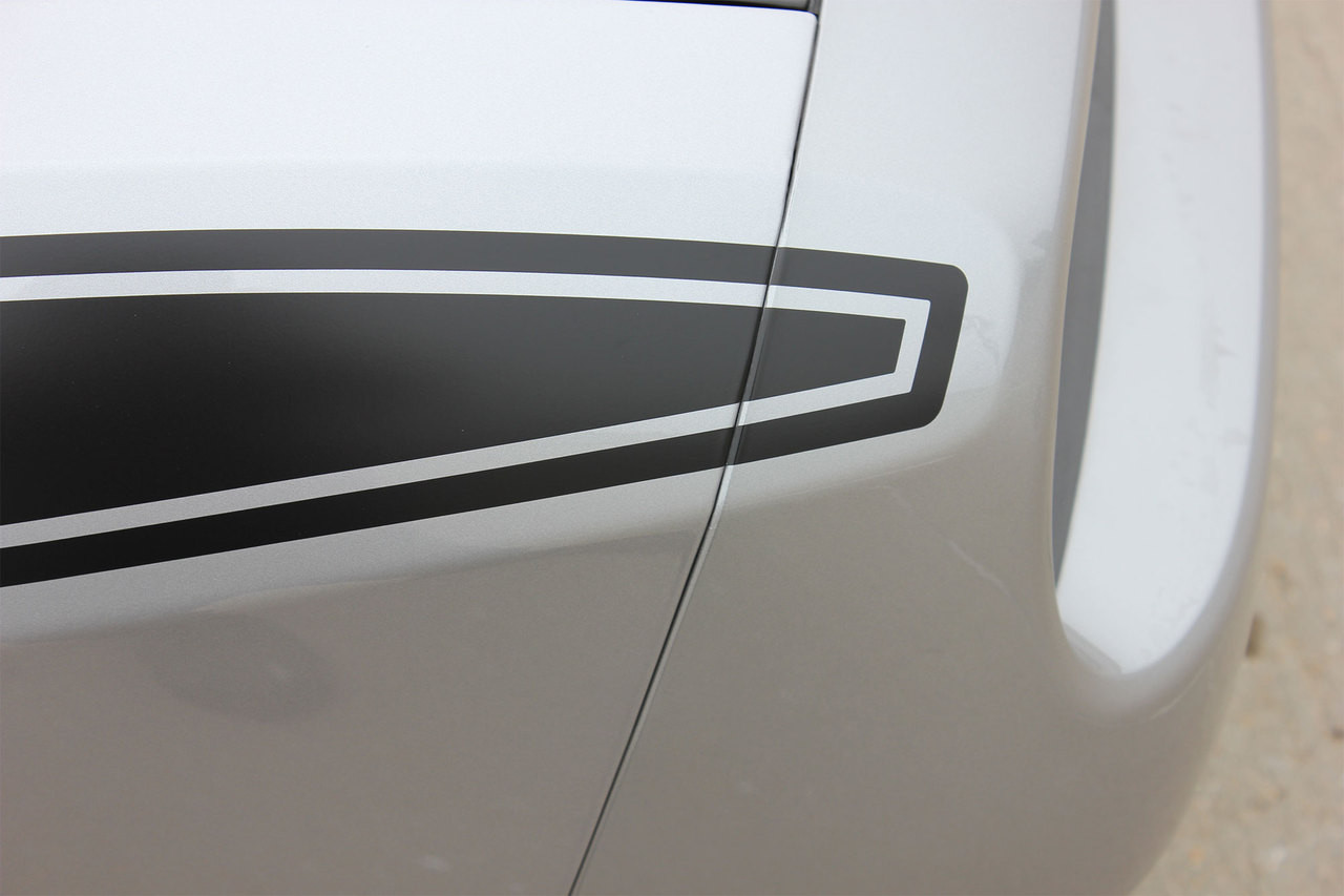 Dodge Challenger Stripes PURSUIT T/A | Wide Upper Door Vinyl Graphics ...