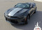 2016 2017 2018 Camaro OVERDRIVE CONVERTIBLE : Chevy Camaro Center Wide Hood Racing Stripes Rally Vinyl Graphics and Decals Kit (fits SS, RS, V6 MODELS) - CUSTOMER PHOTO 3