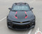 2016 2017 2018 Camaro HERITAGE CONVERTIBLE : Chevy Camaro 50th Anniversary Indy 500 Style Hood Vinyl Graphic Racing Stripes Rally Decals Kit (fits SS, RS, V6 MODELS) - CUSTOMER PHOTO 3