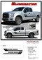 ELIMINATOR - Ford F-150 Side Door Hockey Style Rally Stripes Vinyl Graphics and Decals Kit for 2015, 2016, 2017, 2018, 2019, 2020 Models (M-PDS-4777) - DETAILS