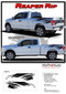 REAPER RIP : Ford F-150 Side Truck Bed 4X4 Mudslinger Style Vinyl Graphic Stripes and Decals Kit for 2015, 2016, 2017, 2018, 2019, 2020 Models (M-PDS-4775)