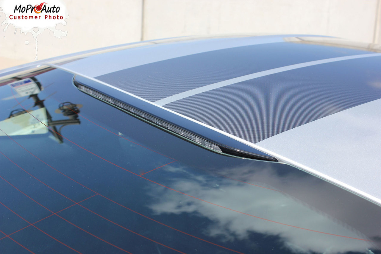 Fade Rally Ford Mustang Faded Racing Stripes Fading Hood
