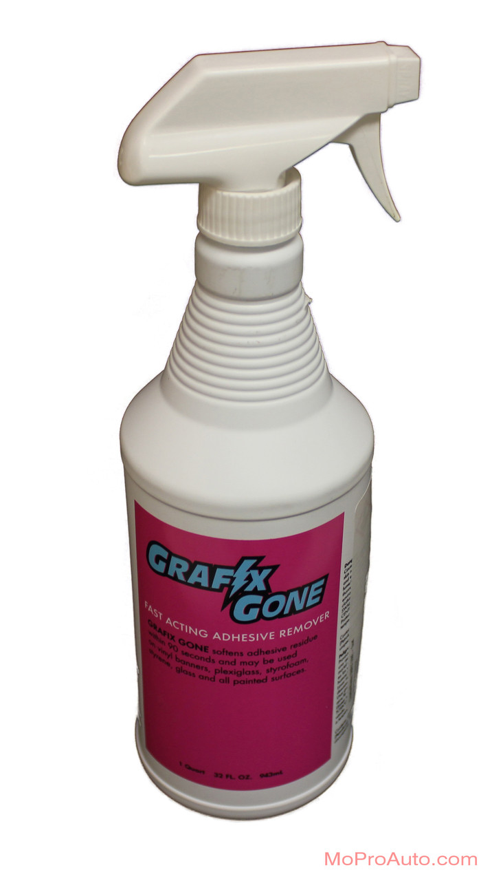 GRAFIX GONE Adhesive Remover : Vinyl Graphics Installation Tool - MoProAuto