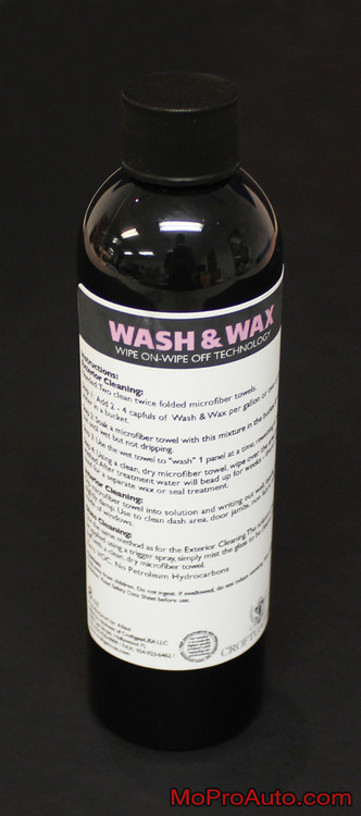 WRAP CARE WASH AND WAX Vinyl Clean Painted Automotive Surfaces (8 oz) by Croftgate : Vinyl Graphics Installation (M-PDS-WASH)