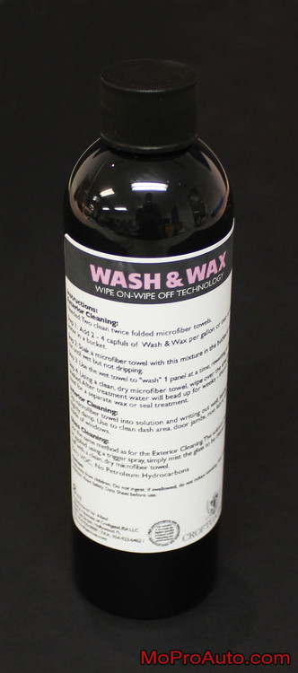 WRAP CARE WASH AND WAX Vinyl Clean Painted Automotive Surfaces (8 oz) by Croftgate - Vinyl Graphics Installation (M-PDS-WASH)