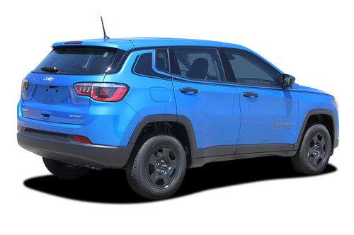 Altitude Jeep Compass Vinyl Graphics Decal Stripe Upper