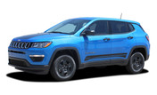2017, 2018, 2019, 2020, 2021 Jeep Compass COURSE Vinyl Graphics Stripes and Decals Kit! Engineered specifically for the new Jeep Compass, this kit will give you a factory OEM upgrade look at a discount price! Cut to fit sections ready to install! Fits Jeep Compass Lower Body Line Side Rocker Panels . . .