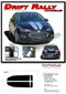DRIFT RALLY HB - Chevy Cruze Racing Stripes 2017-2019 Hatchback Vinyl Graphics Decals Kit (M-PDS-5111) - Details