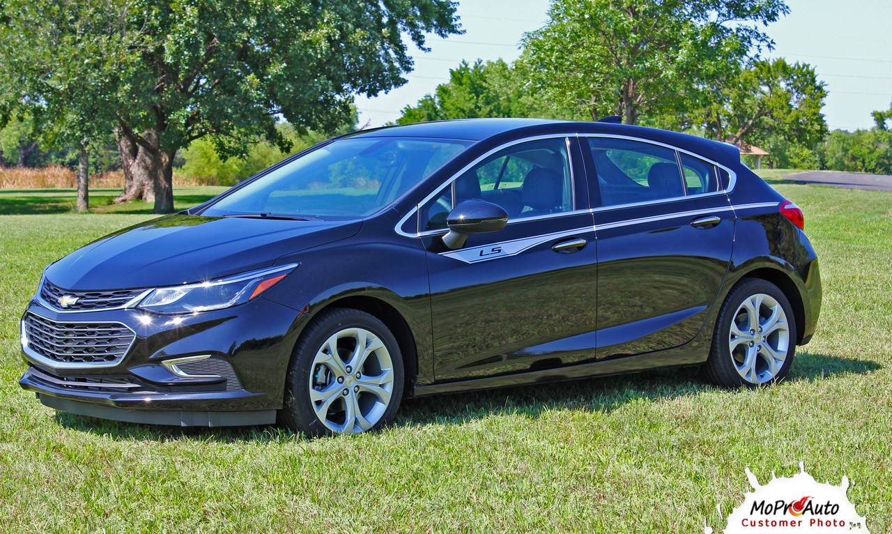 Overpass Chevy Cruze Stripes Upper Door Accent Decals