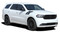 DURANGO DOUBLE BAR : 2011-2021 2022 2023 Dodge Durango Hood Hash Marks Stripes Decals Vinyl Graphics Kit (M-PDS-5543)