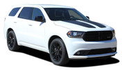 PROPEL HOOD | 2011-2025 Dodge Durango Split Hood Stripes Decals Vinyl Graphics Kit (M-PDS-5521)