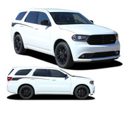 PROPEL SIDES : 2011 2012 2013 2014 2015 2016 2017 2018 2019 2020 2021 2022 2023 Dodge Durango Rear Quarter Accent Stripes Decals Vinyl Graphics Kit (M-PDS-5522)