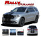 DURANGO RALLY - 2014-2025 Dodge Durango Racing Stripes Decals Vinyl Graphics Kit (M-PDS-5544)