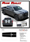 RAM RALLY - 2019-2024 Dodge Ram Racing Stripes Hood Decals Tailgate Vinyl Graphics Kit ( M-PDS-5644) - Details