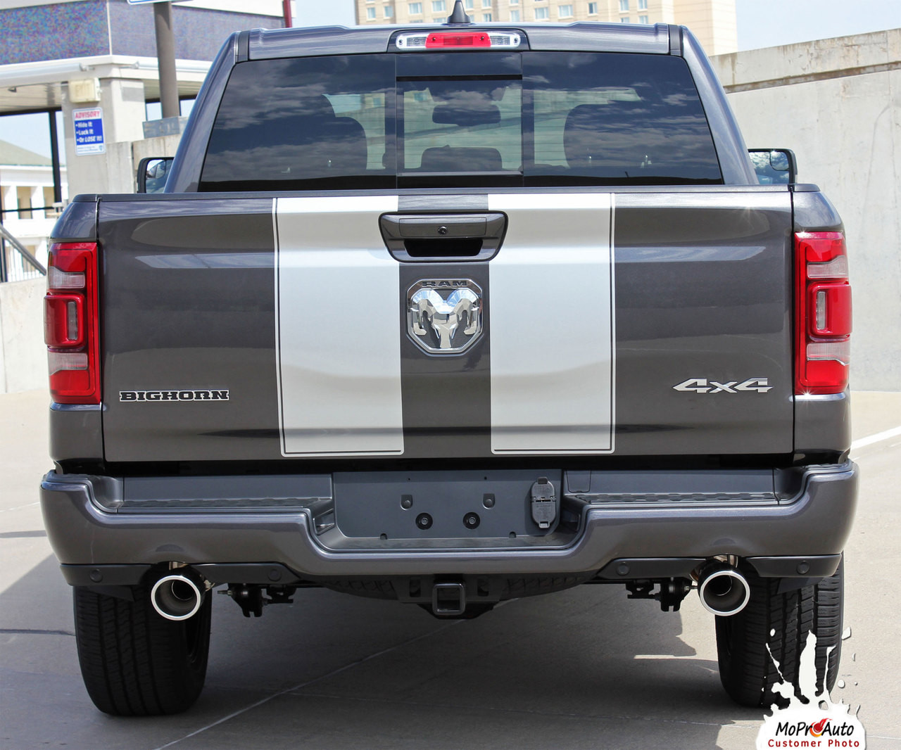 Ram Rally 2019 Dodge Ram Racing Stripes Hood Decals