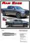 RAM EDGE : 2019 2020 2021 2022 2023 Dodge Ram Body Line Stripes Door Pin Striping Decals Vinyl Graphics Kit (M-PDS-5645) - Details