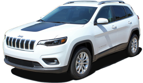 T Hawk 18 Jeep Cherokee Trailhawk Hood Decal Stripe