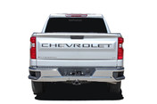 SILVERADO TAILGATE LETTERS : Chevy Silverado Tailgate Decals Name Vinyl Graphics Kit fits 2019 2020 2021 2022 2023 (M-PDS-5896)