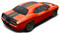 Dodge Challenger Racing Stripes SRT HELLCAT RALLY : Vinyl Graphics Bumper to Bumper Decals fits 2015, 2016, 2017, 2018, 2019, 2020, 2021, 2022