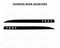 Dodge Charger REAR QUARTER PANEL Decal Vinyl Graphics Stripe Kit fits 2006-2010