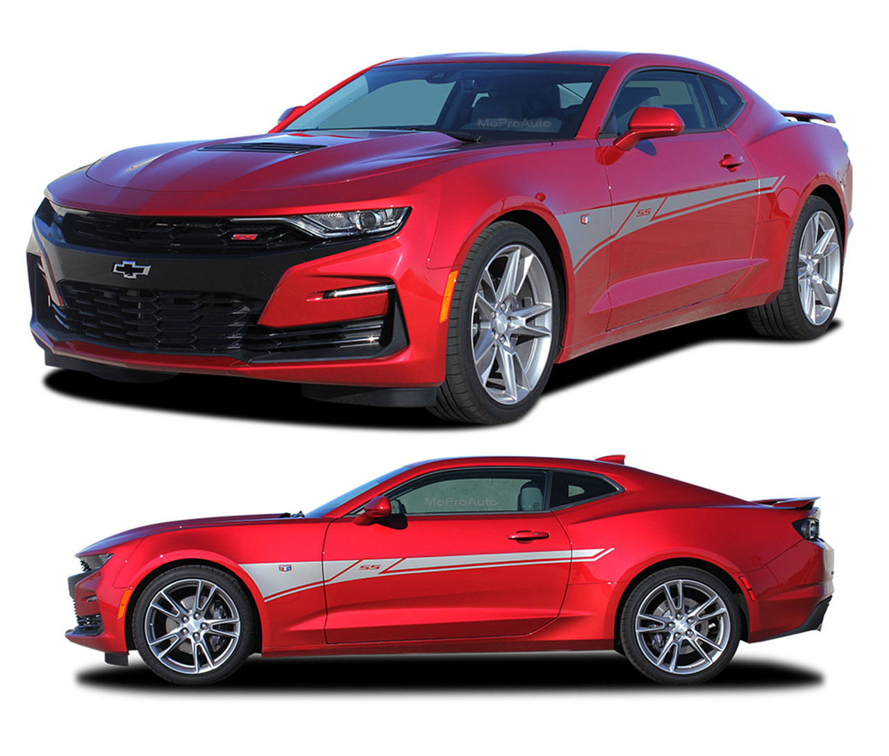 2019 2020 Camaro Door Decal Backlash Chevy Camaro Side Body Stripes Decals Vinyl Graphics Kit Moproauto Professional Vinyl Graphics And Striping