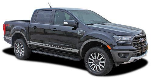 Rapid Ford Ranger Lower Rocker Panel Stripes Vinyl