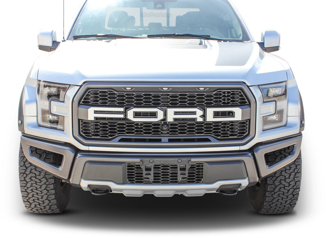 VELOCITOR GRILL : Ford Raptor Front Grill Text Decals Letter Stripes Vinyl  Graphics Kit 2018 2019 2020 - MoProAuto | Professional Vinyl Graphics and  Striping