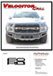 VELOCITOR GRILL : Ford Raptor Front Grill Text Decals Letter Stripes Vinyl Graphics Kit 2018 2019 2020 - Details