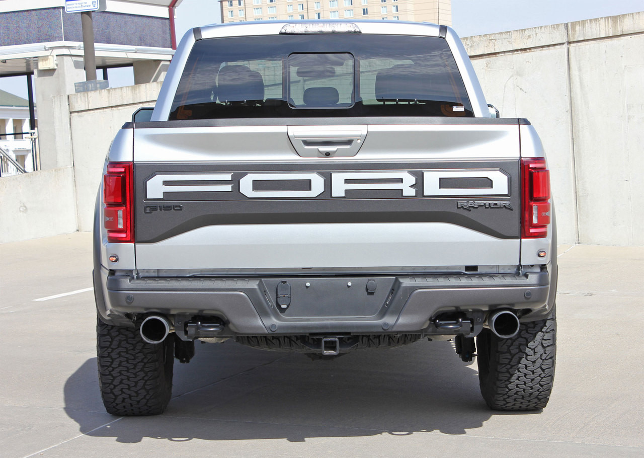 2018 2019 2020 Ford  Raptor VELOCITOR TAILGATE TEXT Vinyl Graphics and Decals Kit - MoProAuto Pro Design Series